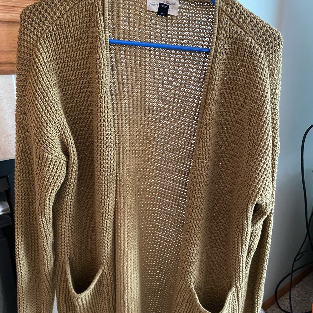 Open front cardigan size S